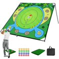 thumbnail image 1 of Alfombrilla de entrenamiento portátil Golf Chipping Game SjeHome 178 x 178 cm, 1 of 7