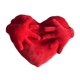 thumbnail image 3 of Plush Heart Shaped Pillow Love Hug Pillow Cushion, 3 of 5