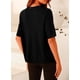 thumbnail image 2 of Suéter PRETTYGARDEN para Mujer Verano con Botones Negro Talle S, 2 of 6