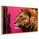thumbnail image 1 of Cuadro Decorativo Canvas Revolution Marco Flotante Melena Majestuosa 90x60 Marco Dorado, 1 of 3