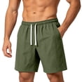 thumbnail image 2 of XuJwPNcy Big and Tall Mens Athletic Shorts Quick Dry Bermuda Shorts Drawstring Waist Workout Sports Shorts with Pockets, 2 of 5