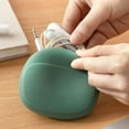 thumbnail image 4 of Earphone Storage Box Portable Mobile Phone Data Cable Storage Carrying Headset Earbuds Carrying Case Reusable Pocket Container Purse Bag Organizer Green, 4 of 7