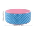 thumbnail image 2 of HEALEEP Round Massage Roller Yoga Wheel Rubber Improvement Training Equipment 1Set, 2 of 8