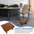 thumbnail image 4 of Shisuyan Footrest Under Desk Office Foot Stool Wooden Under Desk Footrest Portable Foot Stool, 4 of 9