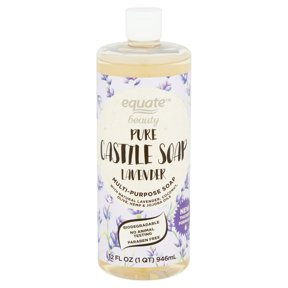 Equate Beauty Lavender Pure Castile Soap, 32 fl. Oz.