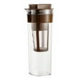 thumbnail image 2 of TUWABEII Cold Extraction Cup Refrigerator Fruit Tea Cold Water Cup Cold Water Pot Ice Drip Cold Brewing Pot Coffee Cold Extraction Pot Large Capacity 38.71fl, 2 of 6