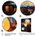 thumbnail image 3 of Designart "Revival of the Harlem Renaissance I" Cityscapes Floater Framed Wall Art Living Room, 3 of 7