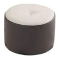 thumbnail image 2 of Taburete pequeño para pies, elegante taburete de ocio, taburete decorativo estable para Beige y gris, 2 of 9