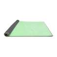 thumbnail image 2 of Ahgly Company Indoor Rectangle Solid Emerald Green Modern Area Rugs, 8' x 10', 2 of 4