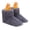 colorA, variant on RENDZJ Electric Heated Plush Slippers Usb Heating House Shoes for Home Indoor (Women)