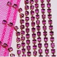 thumbnail image 5 of 1 Yard Rhinestone Fringer Trim Diamond Ribbon Crystal Tassel Sparkle Jewel Chain for Cloth Sewing Crafts DIY Decoration, 5 of 7