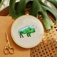 thumbnail image 3 of 4Sheets 35Pcs Forest Animals Water Soluble Embroidery 11.7x8.3inch Wolves Deer Bear Stick and Stitch Embroidery Paper Stabilizer Water Soluble Hand Sewing for Shirts Coats Bags, 3 of 6