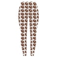 thumbnail image 5 of Leggings for Women,Game Day Leggings for Women Football Graphic Yoga Pants High Waist Football Season Casual Soft Trousers, 5 of 5