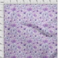 thumbnail image 3 of oneOone Georgette Viscose Fabric Watercolor Floral_Printed Craft Fabric BTY 42 Inch Wide, 3 of 4