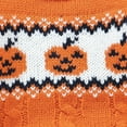 thumbnail image 5 of EnJoCho Unisex Pumpkin Face Bubble Romper - Knitted Sweater Jumpsuit Romper Playsuit for Baby Boys Girls Winter, 5 of 7