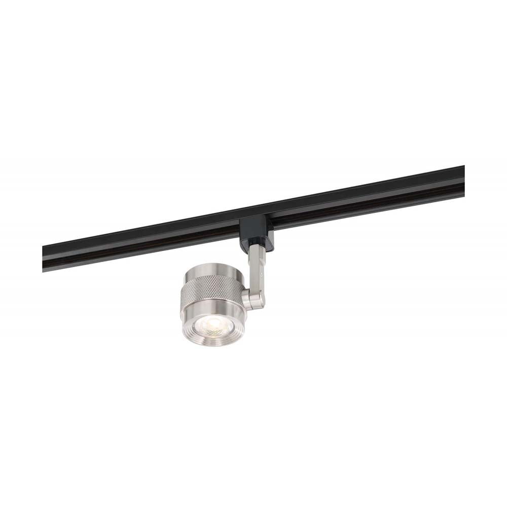 1 - Light Brushed Nickel/Silver Track Lighting