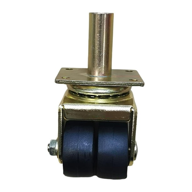 Rueda giratoria para piano vertical, resistente, multiusos, de repuesto, resistente al desgaste rueda de nylon doble