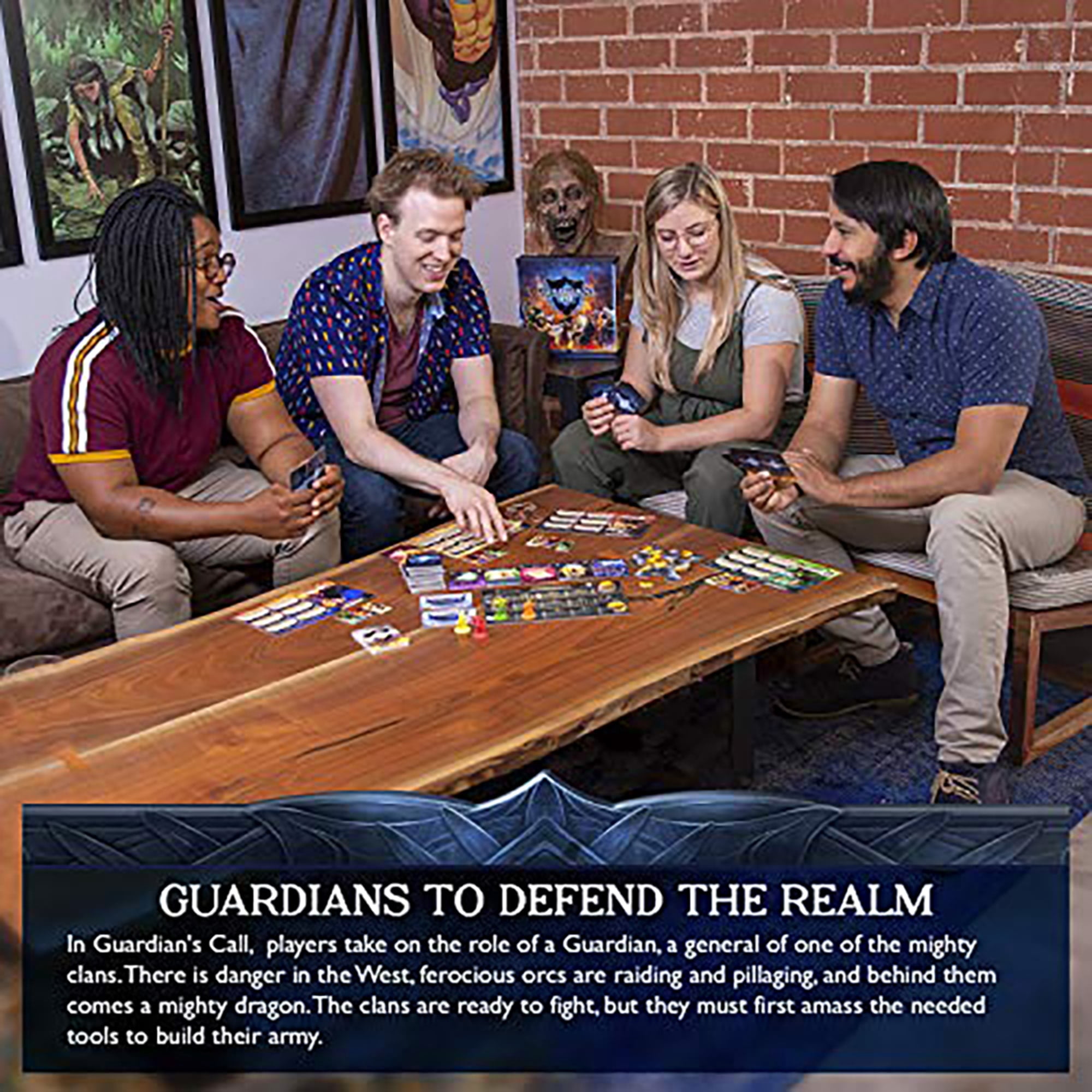 Guardian's Call - Skybound Games, A Bluffing & Deduction Fantasy Board Game, Ages 14+, 2-5 Players