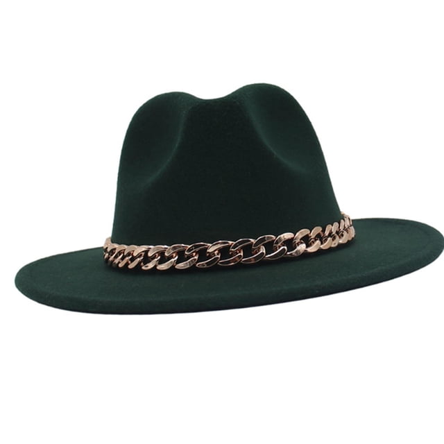 Sombrero de Jazz de Cadena Ala Clásico Jazz Panamá Uno Zulema Jazz sombrero hombres