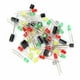 thumbnail image 3 of DIY 3D Tree De Ensamblaje De Soldadura Electrónica 7 Color Intermitente LED Science School Creative Season Gift Zulema Árbol de Navidad LED FLASH, 3 of 8