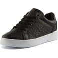 thumbnail image 6 of Guess Rylita Women's Lace Up Debossed 4G Logo Synthetic Trainers In Black Size 6.5, 6 of 6