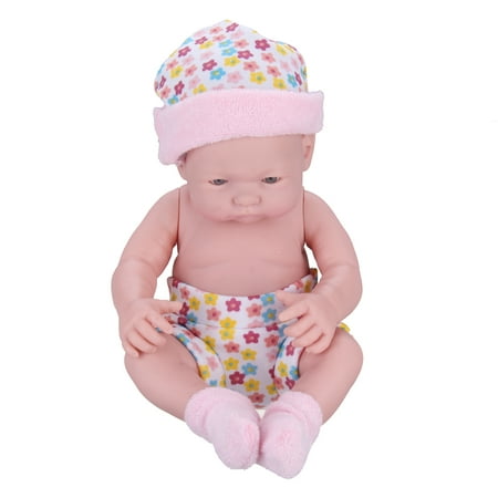 Newborn Reborn Infant Baby Doll Handmade Lifelike Realistic Silicone Vinyl Cloth Soft Sleeping Toy Toddler Kid Gifts