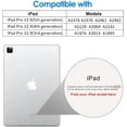 thumbnail image 2 of (3 Pack) Tempered Glass Screen Protector For iPad Pro 12.9 (2020/2021) - Entronix Tempered Glass Screen Protector iPad 12.9 5th/6th gen, 9H, Anti-Scratch, Anti-Bubble, Anti-Fingerprint, 2 of 9
