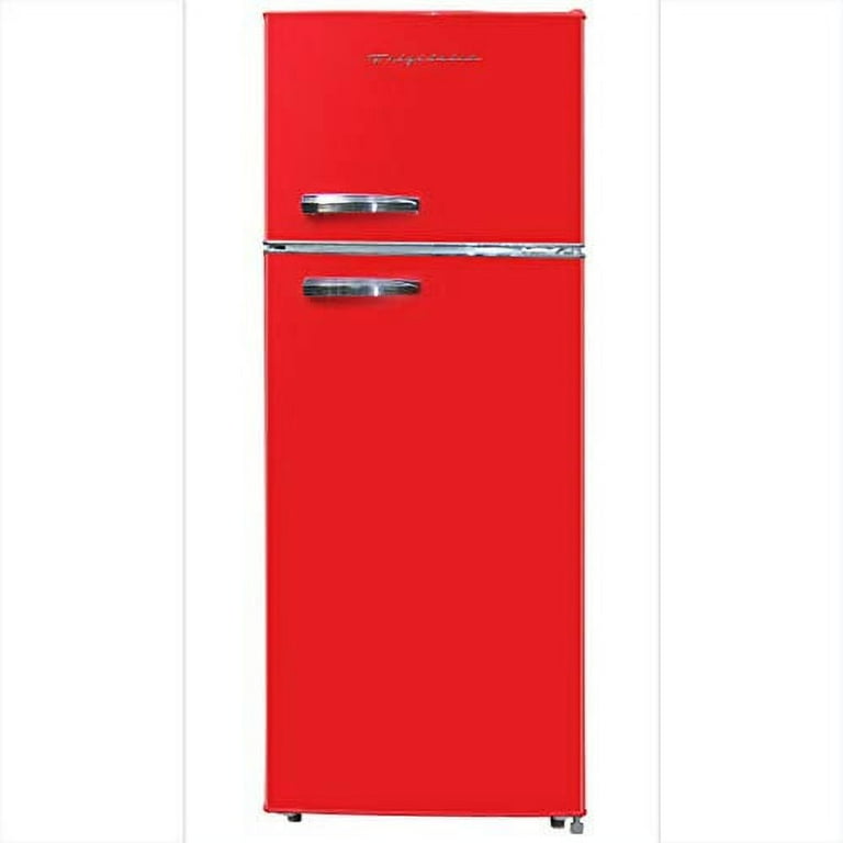 Frigidaire 7.5 Cu. Ft. Retro Top Freezer Refrigerator, Red, EFR753