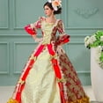 thumbnail image 3 of KEMAO Rococo Victorian Baroque Marie Antoinette Dresses 18th Century Renaissance Costumes Historical Period Dress Ball Gown, 3 of 4