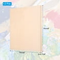 thumbnail image 2 of Uxcell 6 x 6 Inch Wood Panel Board, Unfinished Wood Canvas Square Wooden Deep Cradle Board for Painting Pouring 2 Pack, 2 of 6