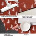 thumbnail image 3 of Red Christmas Tree Pattern Kitchen Rug Mat,Kitchen Runner Rugs Non Skid Washable,Decorative Kitchen Floor Mats for Kitchen,Sink,Laundry,17"X47", 3 of 5