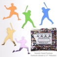 thumbnail image 2 of Confetti Baseball Player MultiColors Mix - Half Pound (8 oz) - CCL9402, 2 of 8