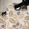 thumbnail image 3 of Ambesonne Leaf Grommet Curtain, Retro Leaf Silhouettes, 50" x 108", Army Green Tan Brown, 3 of 6