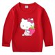 thumbnail image 3 of Hello kitty-Camiseta versátil de algodón con cuello redondo para niños y niñas, top de manga larga, ropa para niños de primavera y otoño, 3 of 5