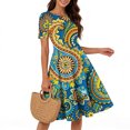 thumbnail image 4 of Fashion A-Line Dress for Women CIENVNSTG Flowy Summer Dress Perfect for Casual Outings or Parties, 4 of 6