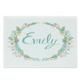 thumbnail image 1 of Emily Cutting Board, Composition of Popular English Girl Name with Vintage Design Inspirations Leaves, Decorative Tempered Glass Cutting and Serving Board, Large Size, Multicolor, by Ambesonne, 1 of 1