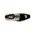 thumbnail image 5 of Stacy Adams Harrington Plain Toe Lace Up Leather Shoes Black Multi 25643-009, 5 of 7
