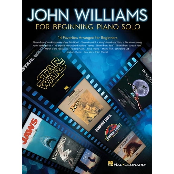 John Williams for Beginning Piano Solo - John Williams Book with Simplified Sheet Music for Piano, (Paperback)