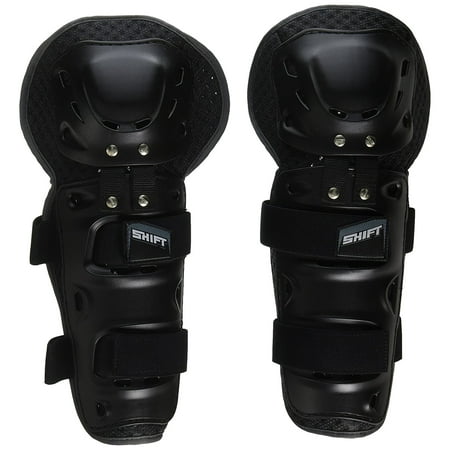- Racing Enforcer Adult Knee/Shin Guard Dirt Bike Motorcycle Body Armor - Black / One Size, By Shift from USA