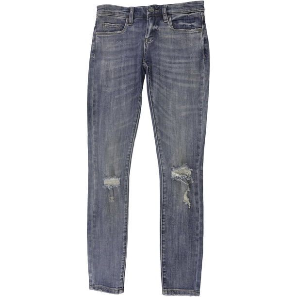 Jeans ajustados recortados Blank NYC Classique azul 24 para mujer