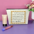 thumbnail image 2 of Funny Sister Gift Friendship Makeup Bag Gift for Sister Best Friends Graduation Gift for Sister from Sister Brother Birthday Gift for Bestie Anniversary Cosmetic Travel Bag Gift for Women Friends, 2 of 7
