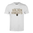 thumbnail image 2 of Men's Levelwear White Vegas Golden Knights Richmond Carve T-Shirt, 2 of 3