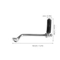 thumbnail image 2 of OULII Iron Shifter Lever 1Set for Motorcycle Gear Shifting -Road Conditions, 2 of 8