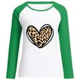 thumbnail image 4 of CEHVOM T-shirt Décontracté à Manches Longues à Col Rond pour Femmes avec Imprimé d'Hiver en Liquidation, 4 of 5