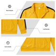 thumbnail image 6 of Mens Active Slim Fit Track Lightweight Jacket Zip-up Long Sleeve, 6 of 6