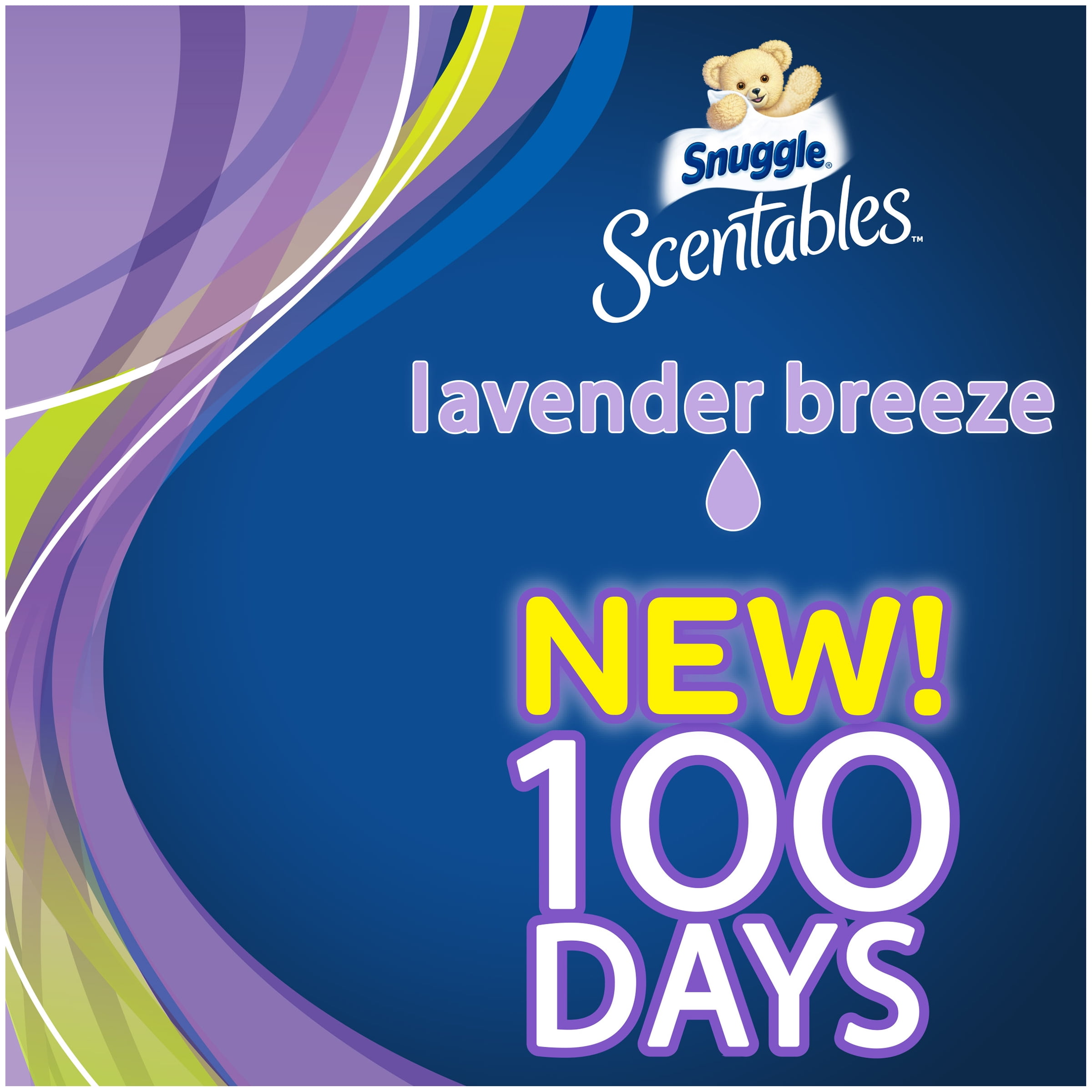 Snuggle Scentables Liquid Scent Boosters, Lavender Breeze, 10.4 Ounce