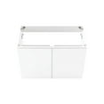thumbnail image 5 of Wall Mount Vanity Cabinet (Sink not included), White, Melamine Wood , Hotel Bedroom Bathroom, Modern Contemporary HB33818, 5 of 9