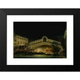 thumbnail image 2 of Giovanni Grubacs 14x11 Black Modern Framed Museum Art Print Titled - Nocturnal&nbsp;Venetian Scene on the Feast of the Redentore, 2 of 5