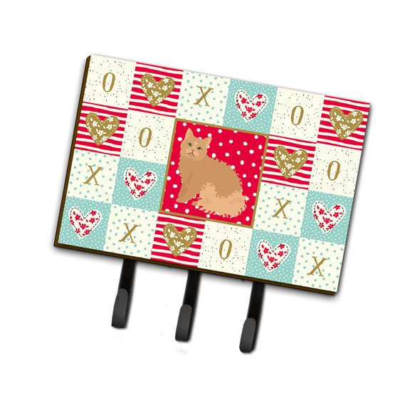 Selkirk Rex Cat Love Leash or Key Holder