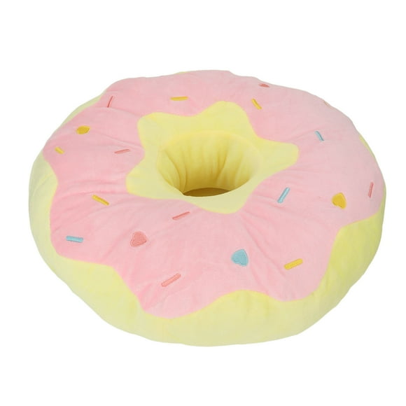 Donut Throw Pillow, Donut Cushion Thick Versatile For Floor For Chair